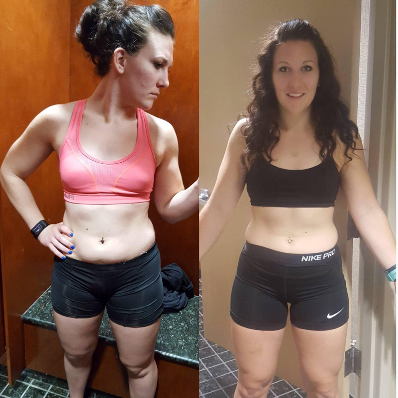 Brittney Knight before and after photos