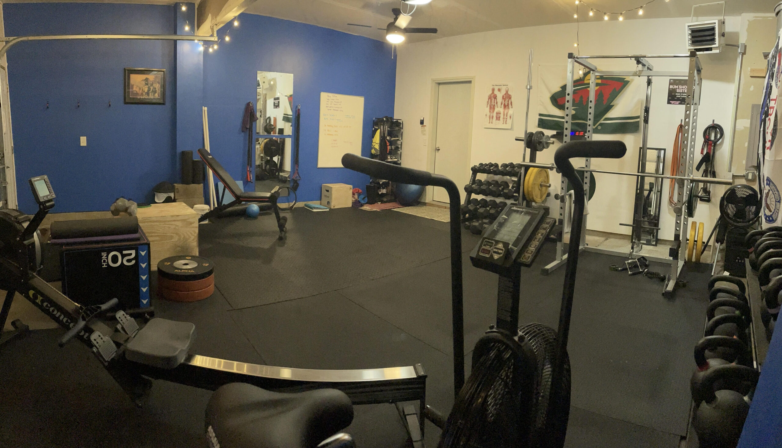 BK's personal trainer studio